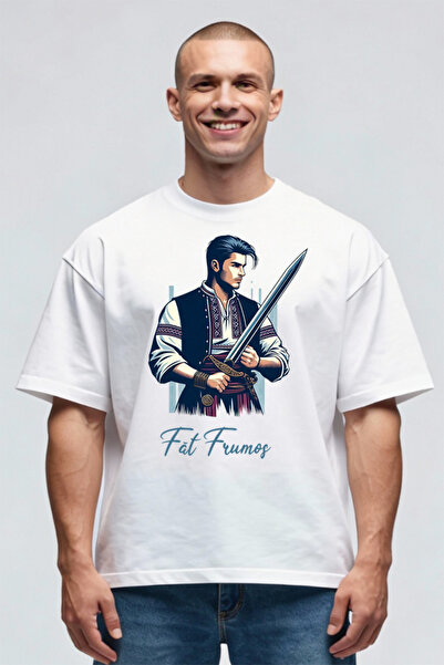 Printees Tricou Oversize - Făt Frumos