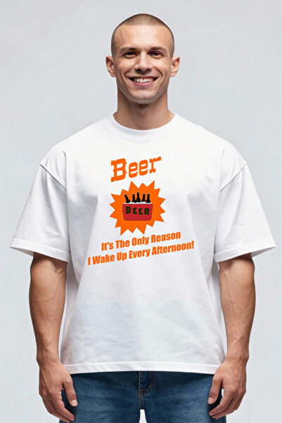 Printees Tricou Oversize - Beer Reason