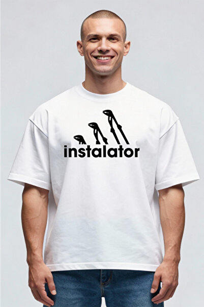 Printees Tricou Oversize - Instalator