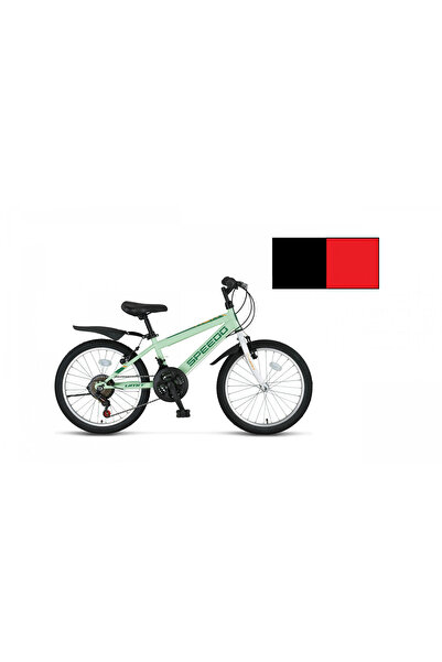 Ümit 2067 SPEEDO ERKEK ÇOCUK BİSİKLETİ MTB-V 20 JANT 18 VİTES SRN SİYAH KIRMIZI