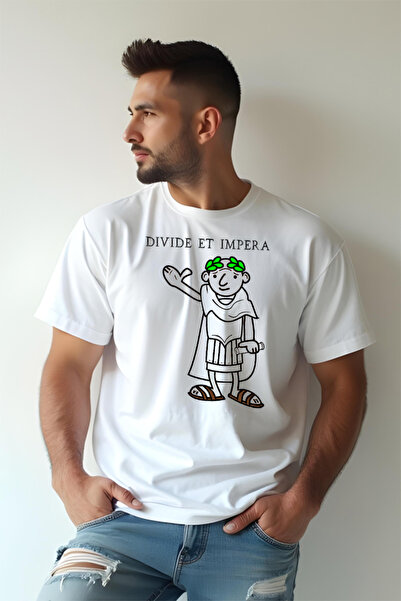Printees Tricou Oversize - Divide et Impera