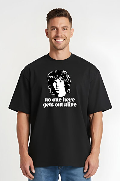 Printees Tricou Oversize - Citat Jim Morrison