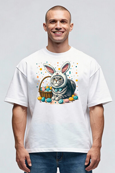 Printees Tricou Oversize - Kitty Bunny