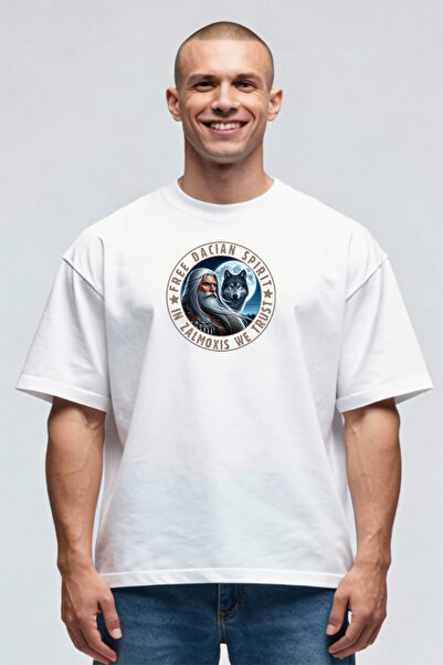 Printees Tricou Oversize - Free Dacian