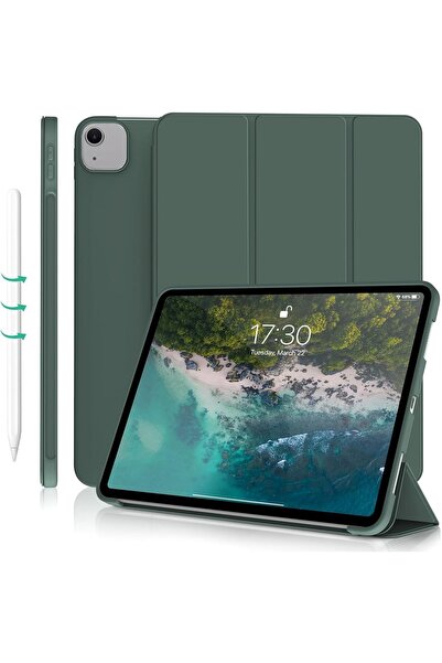 REVOMAG Husa Ultra Slim pentru iPad Air 13 (M3/M2), Silicon TPU, Smart Cover ...