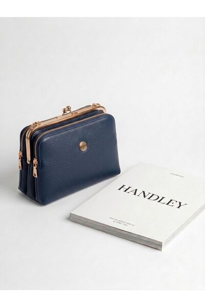 Handley حقيبة كتف نسائية فاخرة متعددة الأقسام حقيبة SI