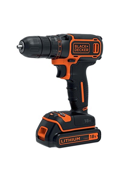 BLACK Mașină de găurit și șurubelniță fără fir Black+Decker BDCDC 18-QW