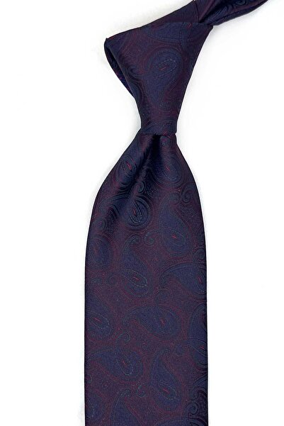 Kravatkolik Κλασική Γραβάτα με Μοτίβο Πράσινου Σάλιου και Μαντήλι σε Χρώμα Πα...