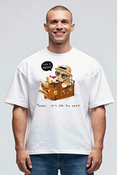 Printees Tricou Oversize - Take a Brake