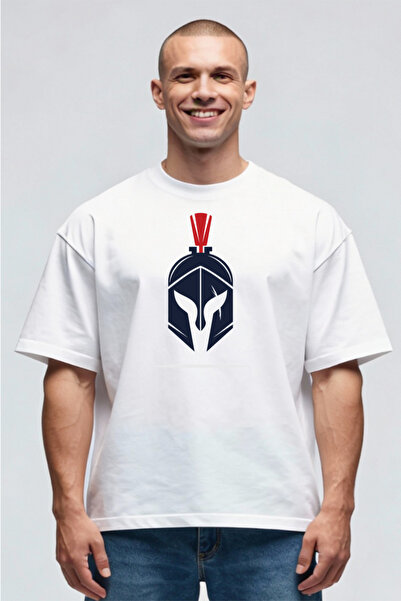 Printees Tricou Oversize - Cască grecească