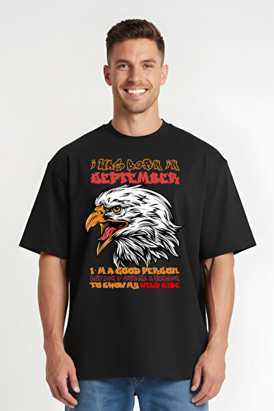 Printees Tricou Oversize - Born Wild September