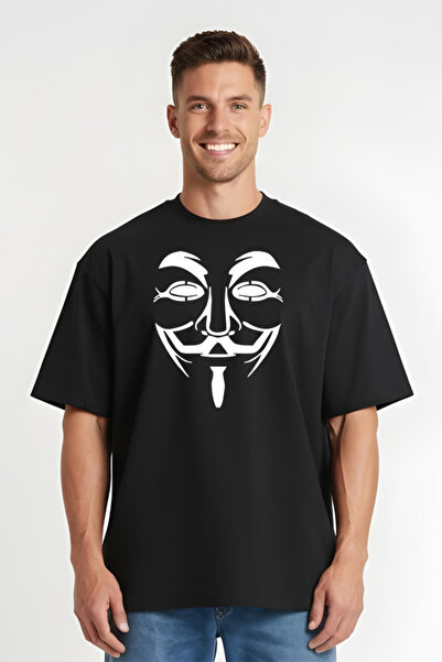 Printees Tricou Oversize - Anonimus