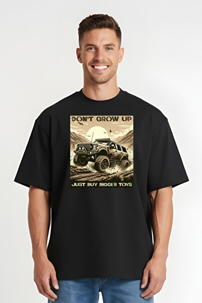 Printees Tricou Oversize - Offroad Bigger Toys