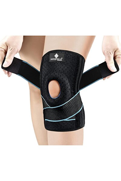 Neenca Orteză de genunchi pentru dureri de genunchi, suport reglabil pentru g...