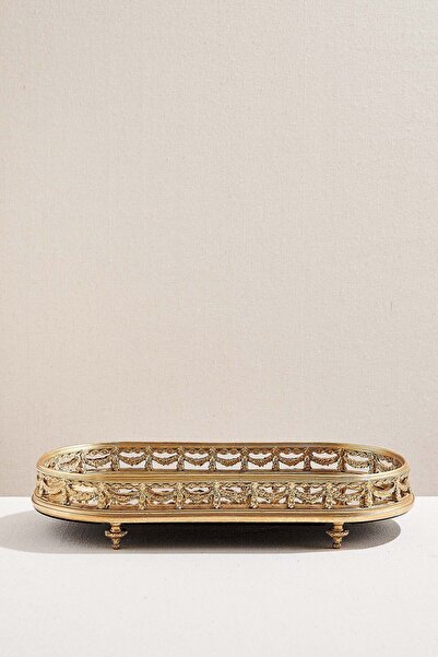 Paşabahçe Berceste Oval Tepsi 43 x 21 cm