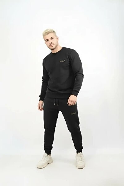 Hersley بدلة رياضية رجالية ذات أرجل ضيقة من نيو سيزون