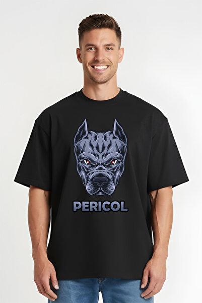 Printees Tricou Oversize - Pericol
