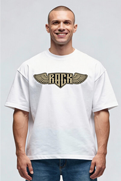 Printees Tricou Oversize - Rock