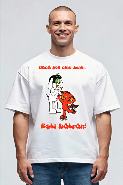 Printees Tricou Oversize - Bălanel și Mieunel