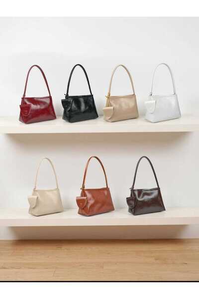 ÖZÜM ÇANTA Women's Casual Sleeve and Shoulder Cover Bag Si White