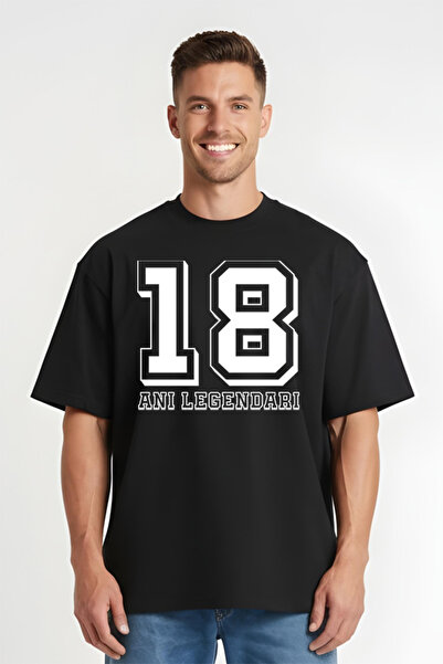 Printees Tricou Oversize - 18 Ani Legendari