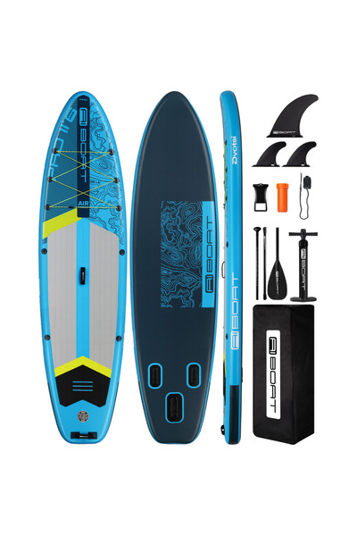 SavaBoards Air Power SUP Paddle Board 351x89x15 cm – 210 Kg Kapasiteli Şişme ...