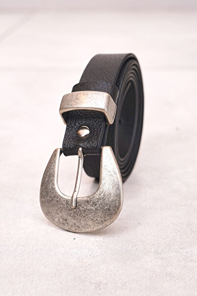 Büyük Moda ΒΙΝΤΑΤΖ Μεταλλική αγκράφα LI SUNİ D Δερμάτινο ΖΩΝΗ