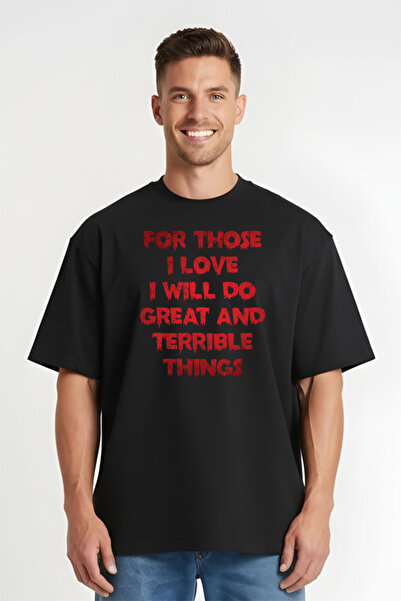 Printees Tricou Oversize - Terrible Things