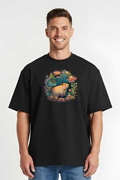 Printees Tricou Oversize - Capybara