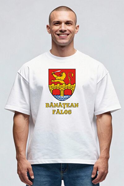Printees Oversize T-shirt - Banat Coat of Arms