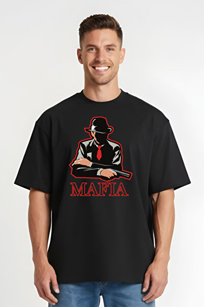 Printees Tricou Oversize - Mafia