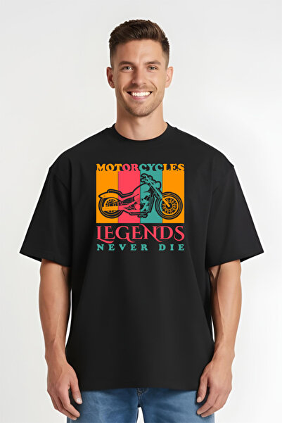 Printees Tricou Oversize - Legends Never Die