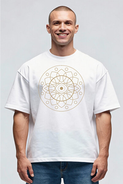 Printees Tricou Oversize - Geometrie Sacra