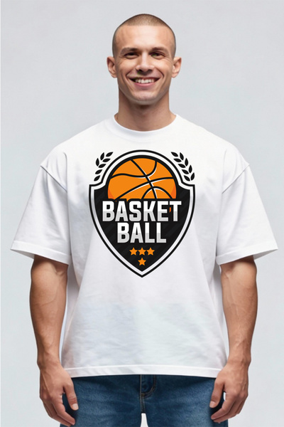 Printees Tricou Oversize - Basketball Champion