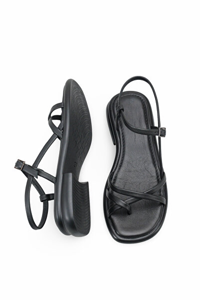 DELSOLERA Women's Genuine Leather Toe-Toe Cross Strap Ankle Tie Daily Stylish...