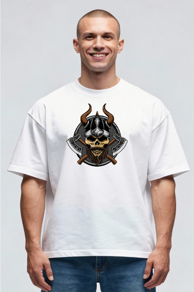 Printees Tricou Oversize - Viking