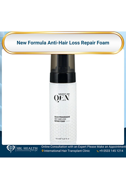 MUST DE QEN Hair Transplant Aftercare Repair Foam Shampoo - Gentle Scalp Care...