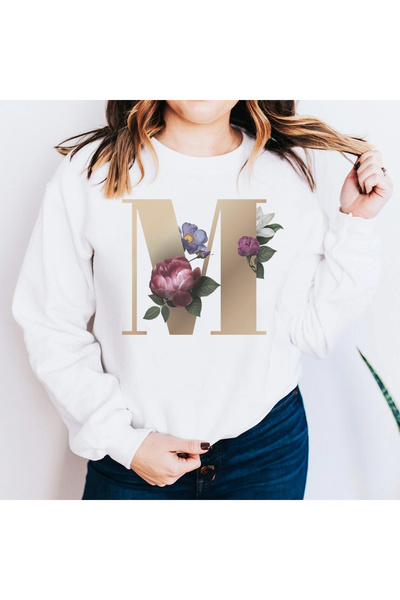 Kartier Bluza Dama Alba Litera "M"