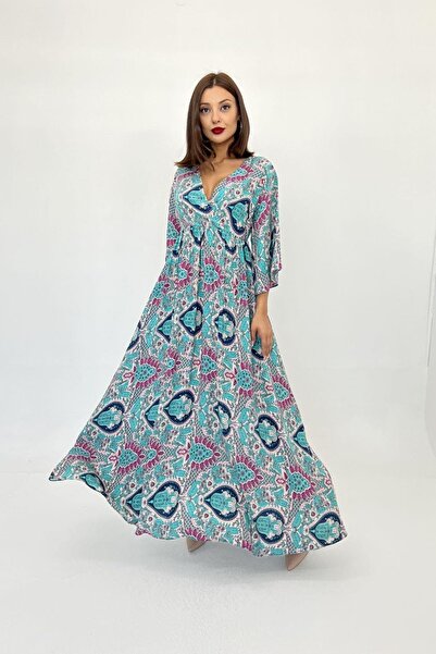 Hiccup JANES V-Yaka Με σχέδιο Μίντι Φόρεμα