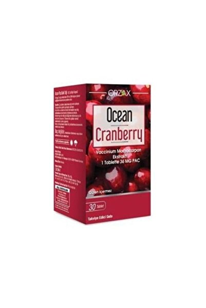 Ocean Cranberry 30 Tablets
