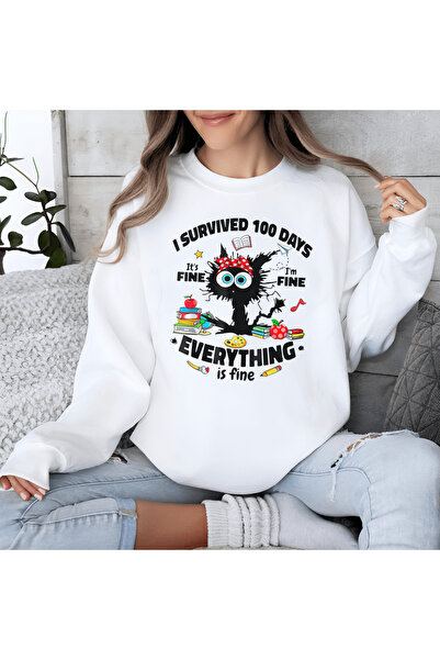 Kartier Bluza Dama Alba I survived i`m fine