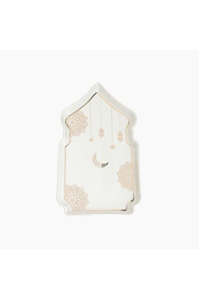 Zinnia Lantern-Shaped Serving Plate – Golden Decorations