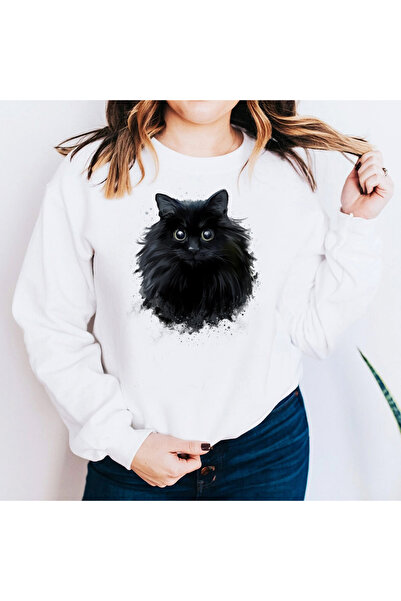 Kartier Bluza Dama Alba Black Cat