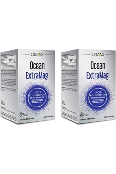 Orzax Ocean Extramag 60 Tablets 2 Boxes