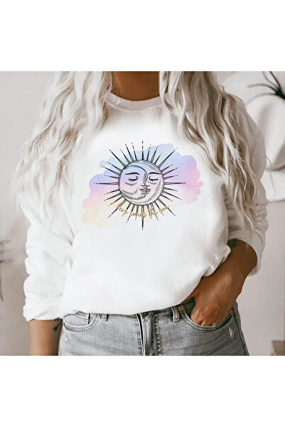 Kartier White Women's Blouse Here Comes The Sun