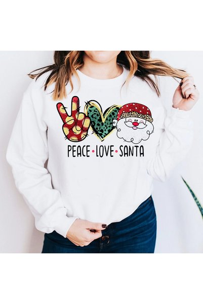 Kartier Bluza Dama Alba Peace Love Santa