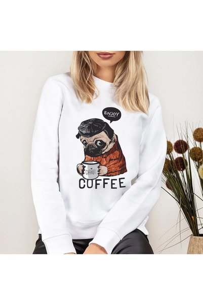 Kartier Bluza Dama Alba Enjoy Coffee