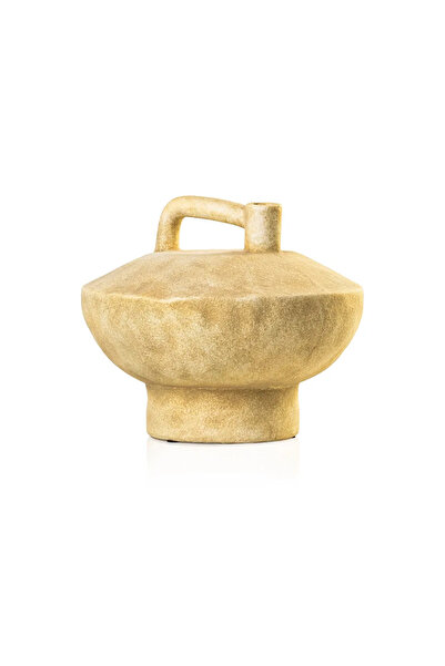 Midas Furniture مزهرية سوفيني 28*24سم بيج