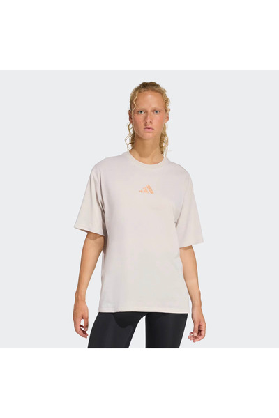 adidas W Anml g t Beige Women's T-Shirt Kb9418
