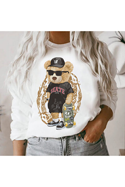 Kartier Bluza Dama Alba King Of Skate